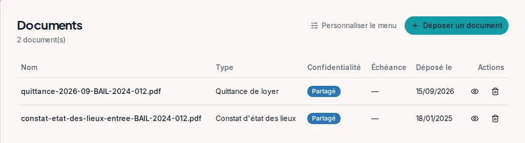 La bibliothèque documentaire : type, confidentialité, date